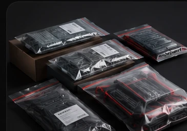 Підготовлена партія ZIP-lock пакетів